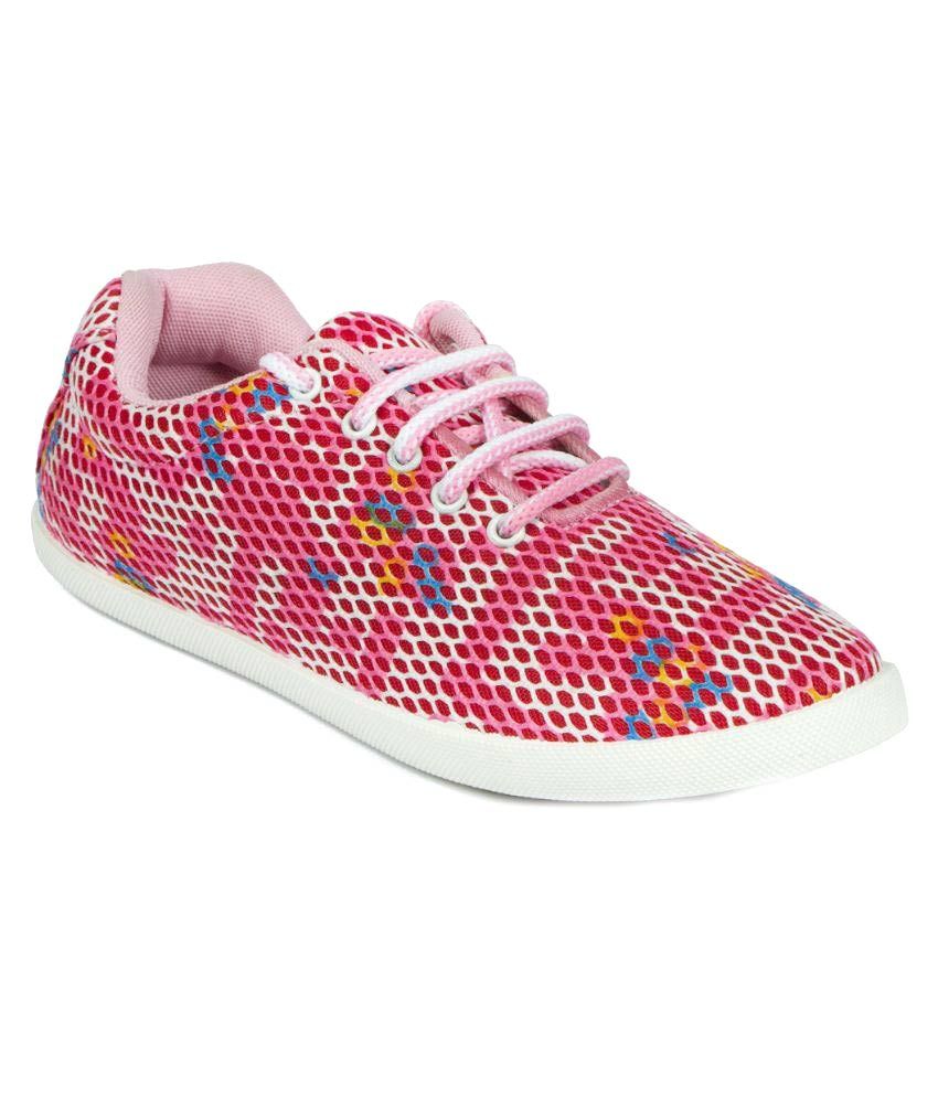 Asian Shoes Pink Casual Shoes Price in India- Buy Asian Shoes Pink ...