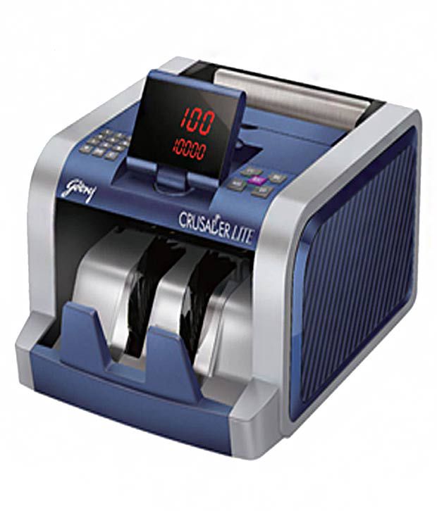     			Godrej Crusader Lite Note Counting Machine And Fake Note Authenticator