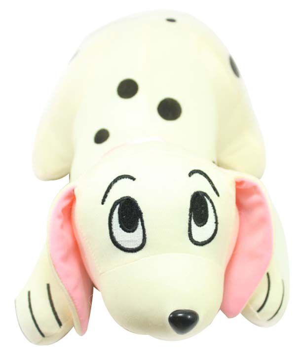     			Tickles White Sniffing Dog Stuffed Soft Plush Animal Toy for Kids 28 cm