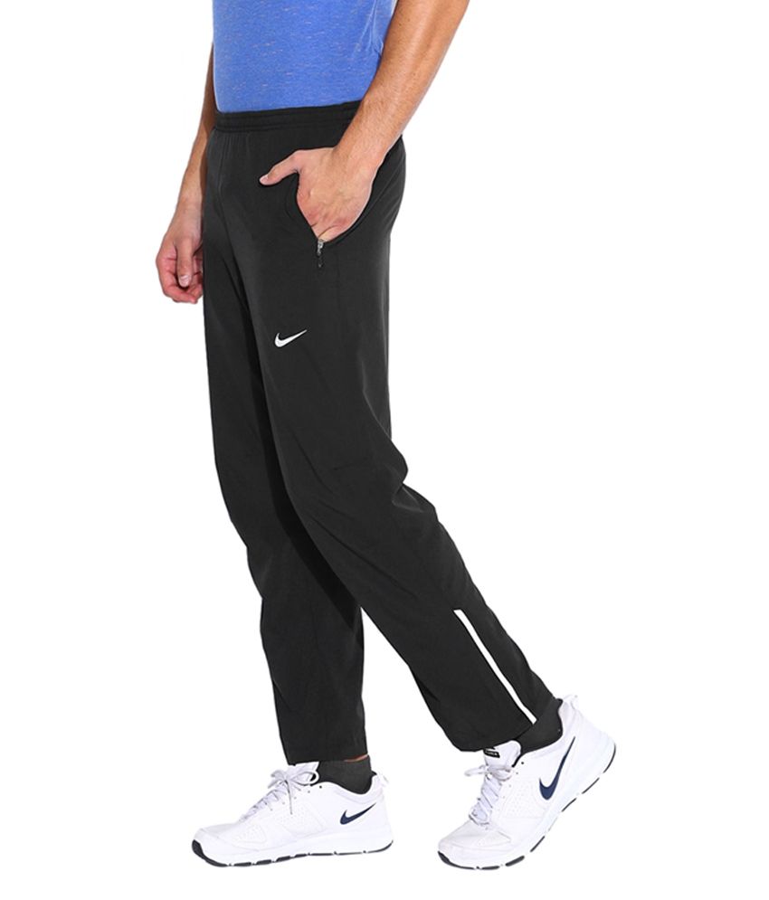 nike dri fit woven track pants junior