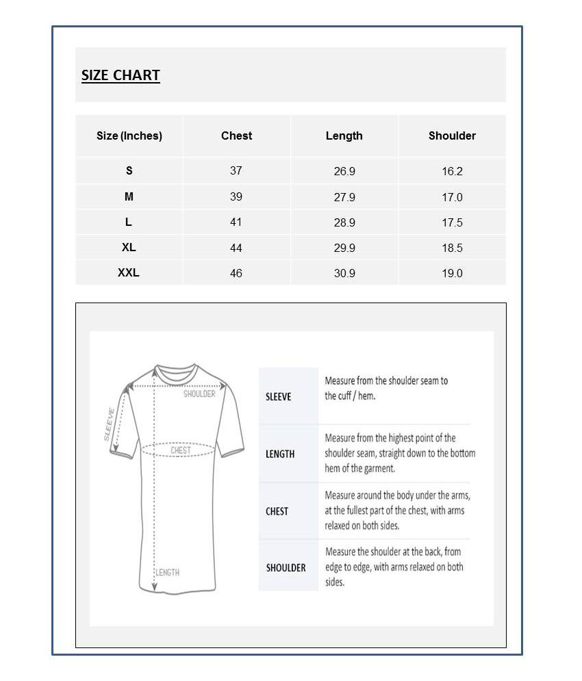 Benetton T Shirt Size Chart