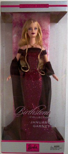 barbie january garnet birthstone