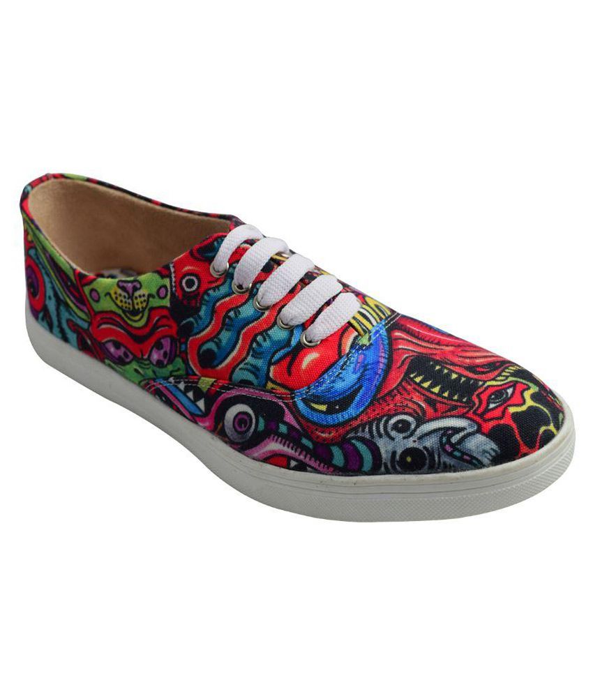 Reflete Multi Color Canvas Shoes