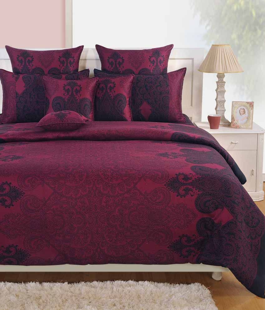 Swayam Double Cotton Ethnic Bed Sheet Buy Swayam Double Cotton Ethnic