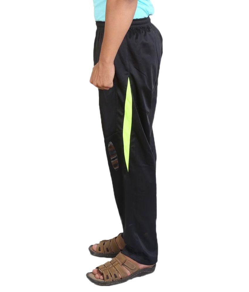 slim fit polyester track pants