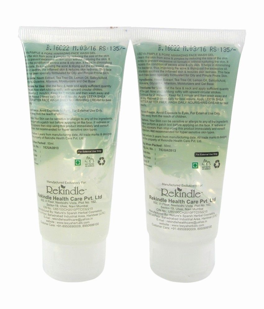 leeya herbal face wash
