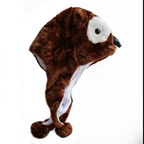 Plush Animal Hats for Kids - ''Assorted Hat-imals'' Animal Hats - Critter Cap Winter Hat (Brown Owl) - Buy Plush Animal Hats for Kids - ''Assorted Hat-imals'' Animal Hats - Critter Cap Plush Animal Hats for Kids - ''Assorted Hat-imals'' Animal Hats - Critter Cap Winter Hat (Brown Owl) - Buy Plush Animal Hats for Kids - ''Assorted Hat-imals'' Animal Hats - Critter Cap