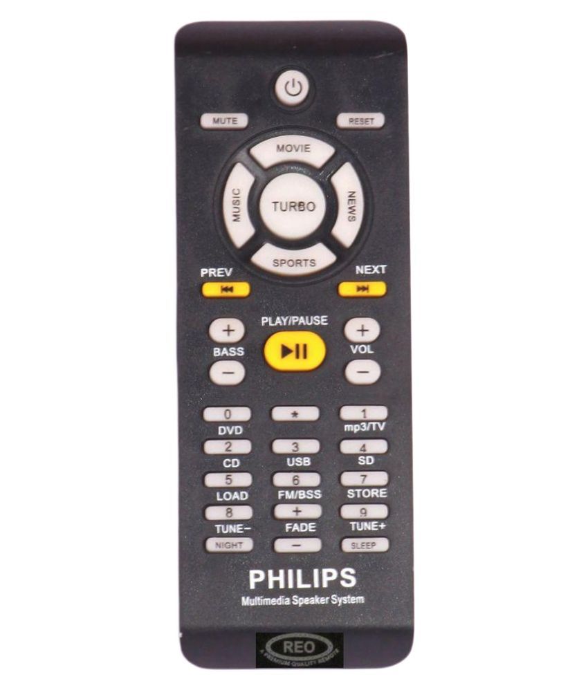 philips 2.1 speaker remote
