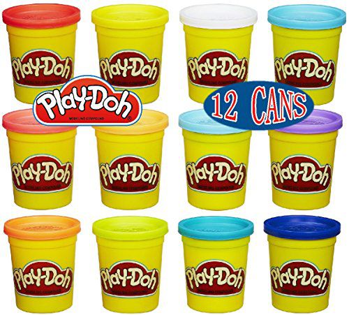 Play-Doh 4-pack of Colors 20oz Gift Set Bundle 12 Cans 60oz to for sale online 
