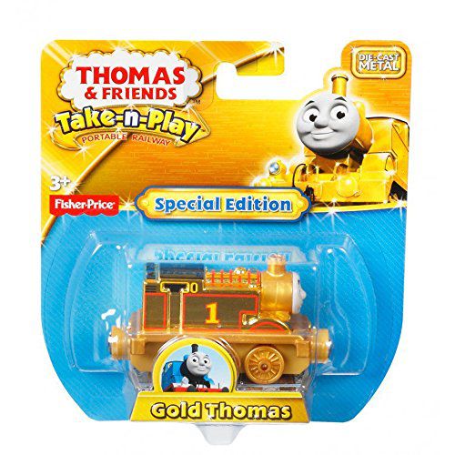 Thomas & Friends Take N Play Special Edition Gold Thomas 