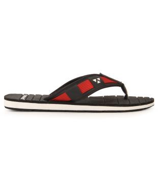 havana black flip flops