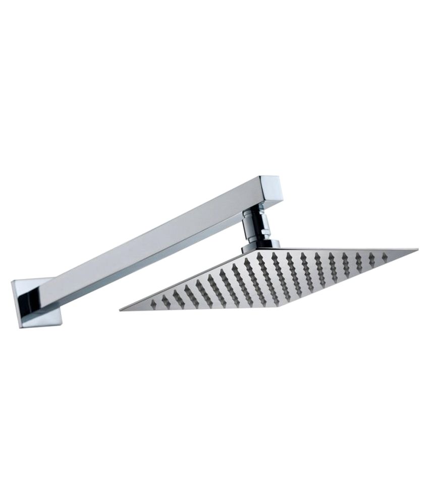 Buy Prestige Bath Fittings Ultra Slim 10 inch Overhead Shower With Arm