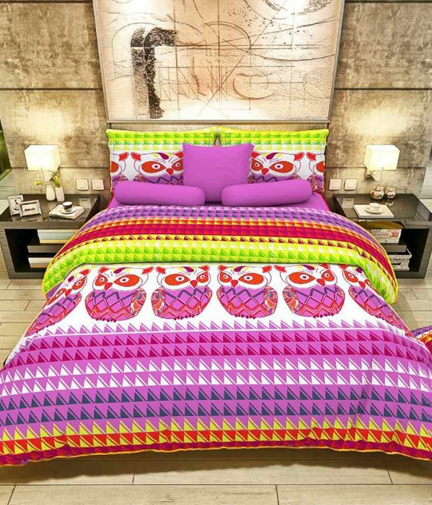 MN Decor Double Cotton Animal Bed Sheet Buy MN Decor Double Cotton