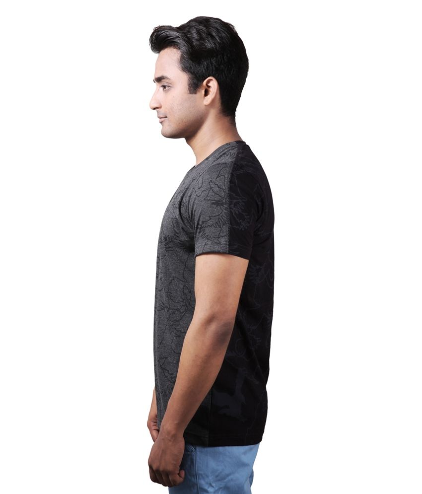 mens grey v neck t shirts