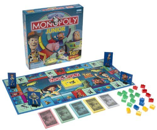 monopoly toy story junior