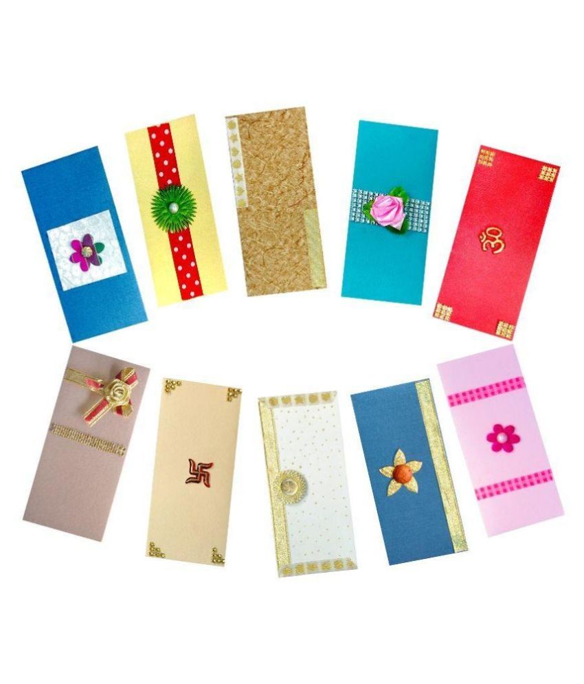 Lifafa Hub Multicolour Paper Envelope: Buy Online at Best Price in India - Snapdeal