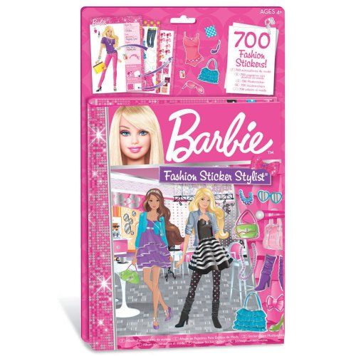 barbie fashion sticker stylist