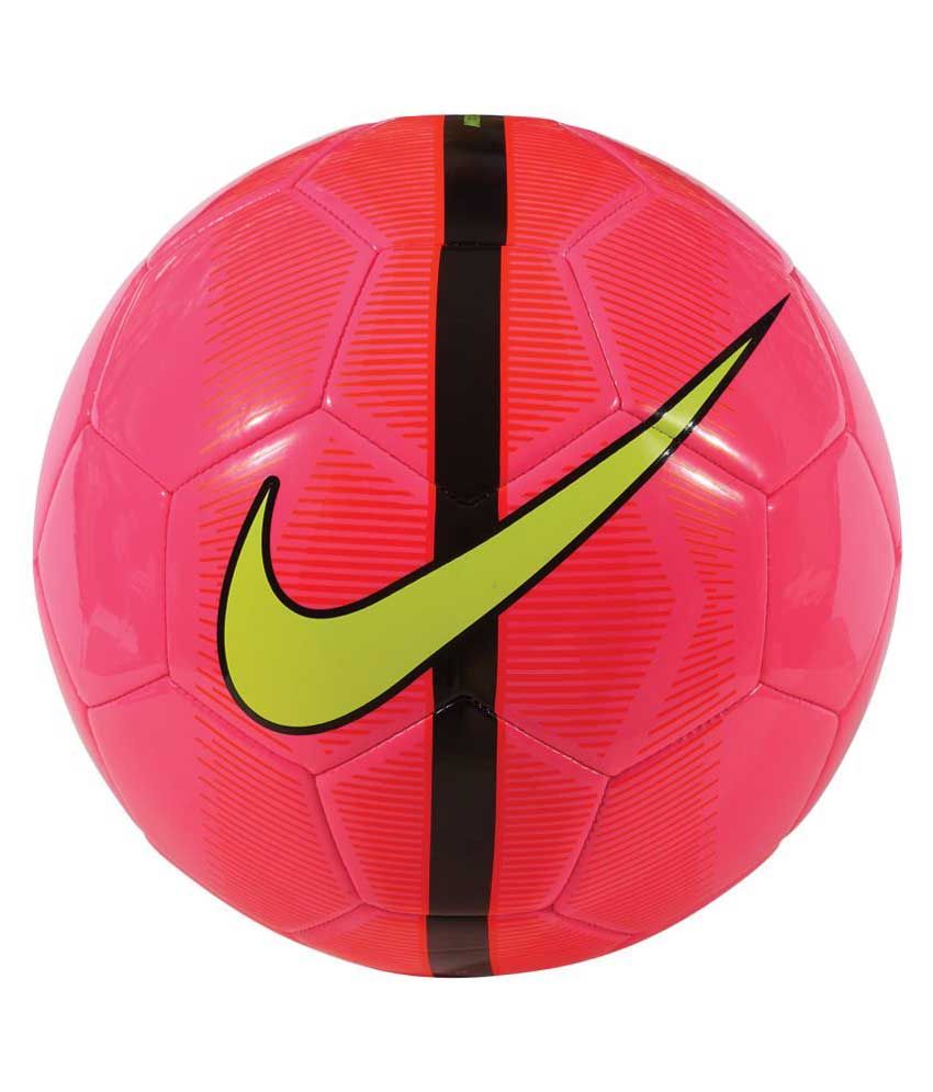 pink nike football