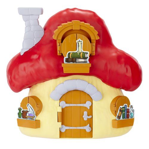 smurfs the lost village mushroom house