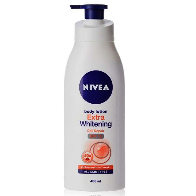 Nivea Extra Whitening SPF 15 Lotion 400 with Refreshing 