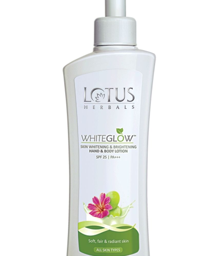 Lotus Herbal White Glow SPF 25 Hand & Body Lotion 300 ml Buy Lotus Herbal White Glow SPF 25