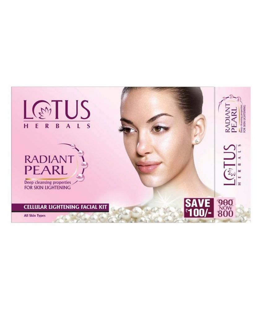 Lotus Herbals Radiant Pearl Cellular Lightening Facial Kit: Buy Lotus ...