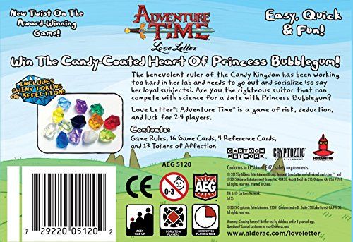 Love Letter Adventure Time Boxed Card Game Buy Love Letter Adventure 