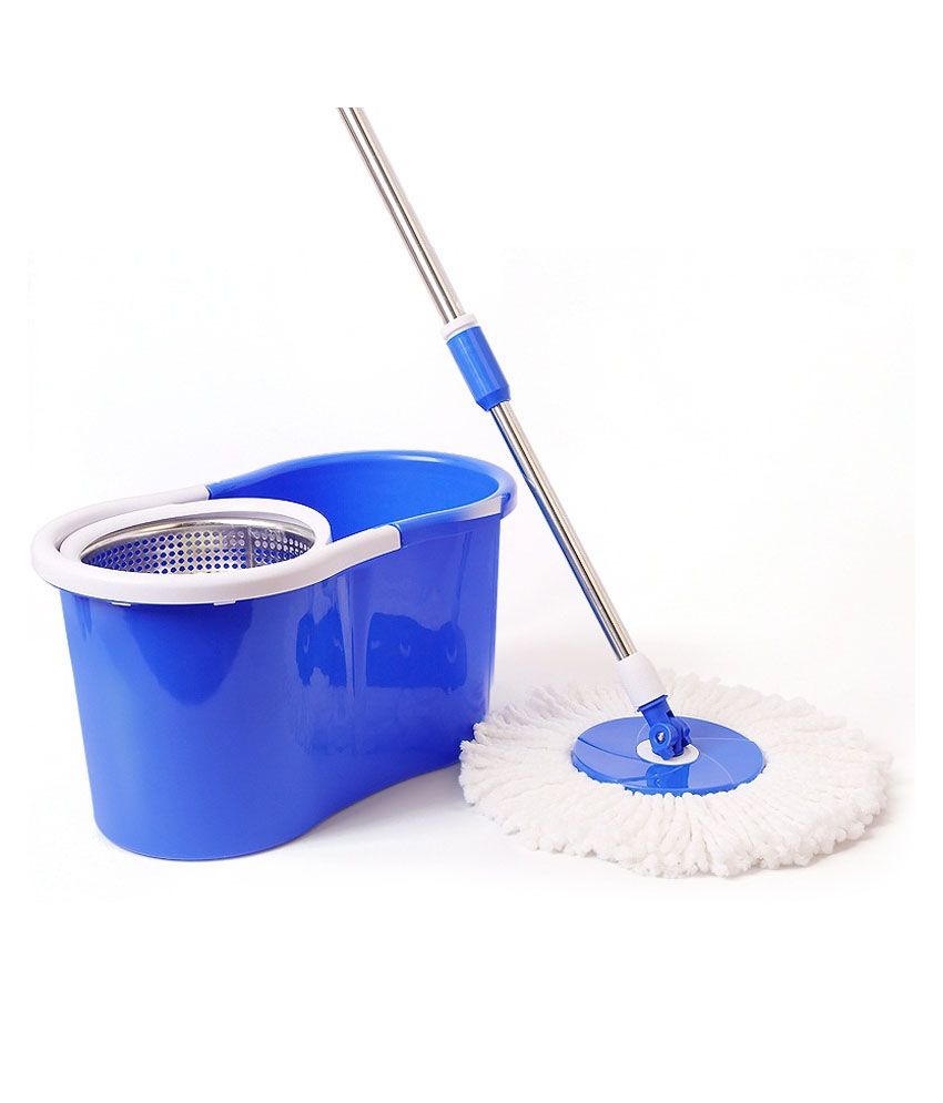 Clean & Shine Spin Dry Bucket Mop Buy Clean & Shine Spin Dry Bucket