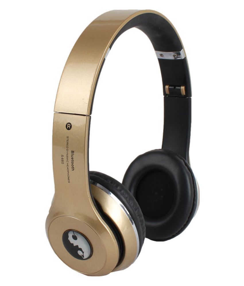    			Acid Eye S460 Bluetooth 4.0 Headphone Golden
