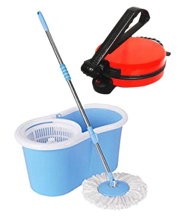 Eco Shopee Eco MultiColour Single Bucket Mop Adjustable Rod Buy Eco