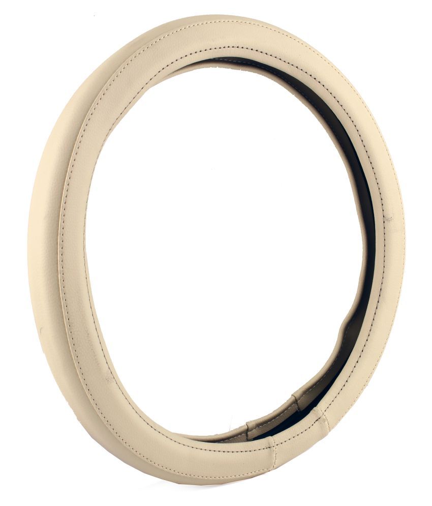MPI Beige Car Steering Wheel Cover For Maruti Esteem Buy MPI Beige Car