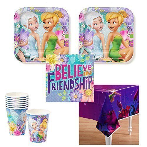 Tinker Bell Best Friends Fairies Party Pack For 16 Party Supplies