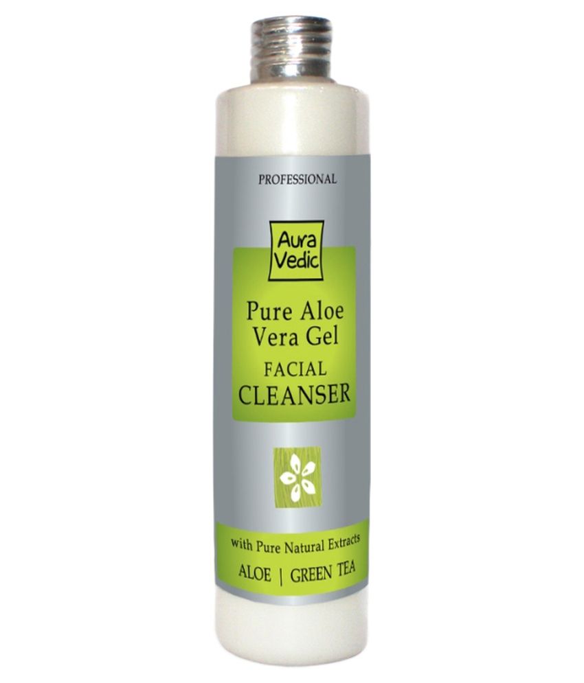 Auravedic Pure Aloe Vera Gel Facial Cleanser 250 ml Buy Auravedic Pure