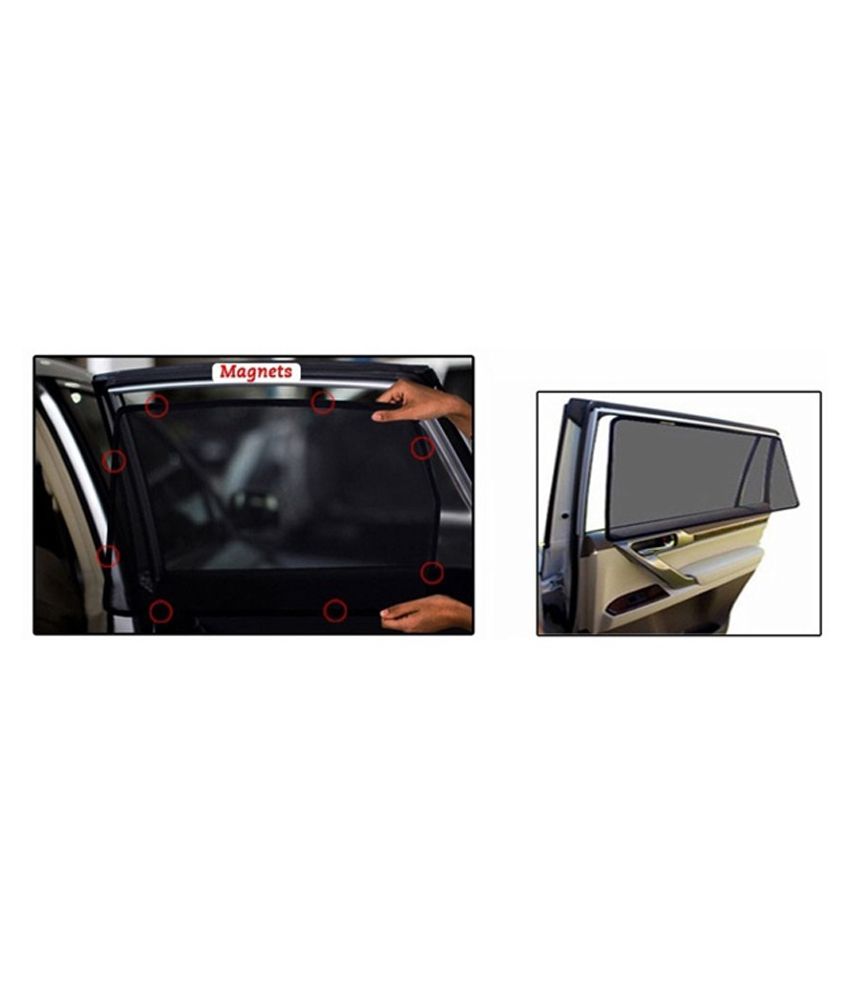 Carbazaar Car Window Sunshade for Hyundai Grand I10 4 Pcs