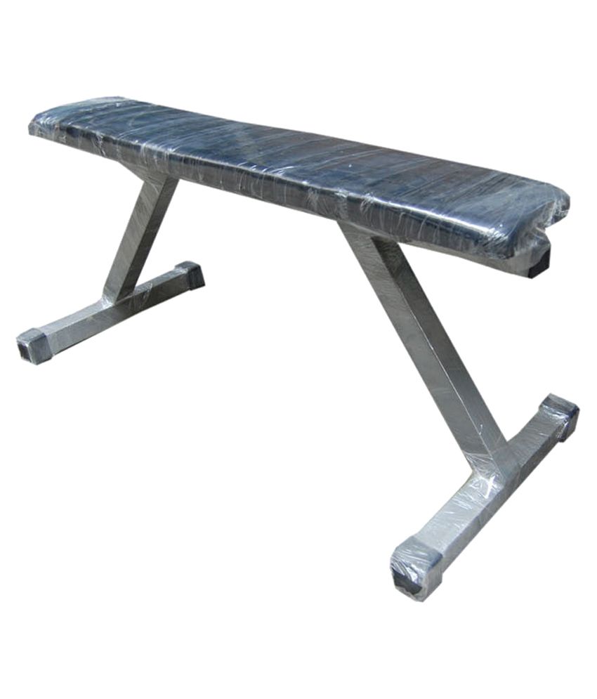K A L Black Foldable Straight Exercise Bench Buy Online At Best