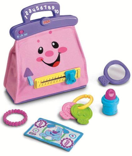 fisher price pink purse