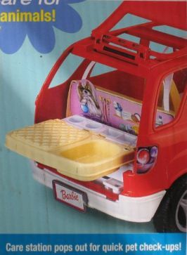 barbie pet van