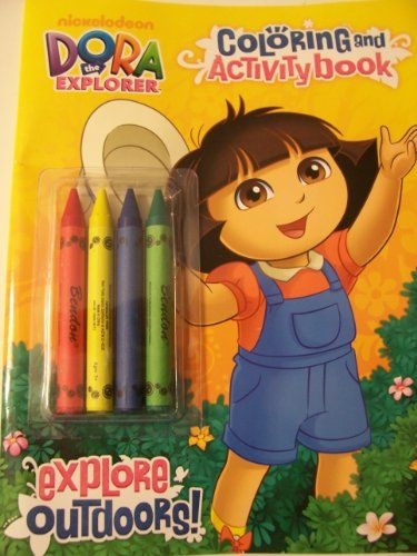 Download Dora The Explorer Coloring And Activity Book With 4 Jumbo Crayons Explore Outdoors Buy Dora The Explorer Coloring And Activity Book With 4 Jumbo Crayons Explore Outdoors Online At Low Price Snapdeal