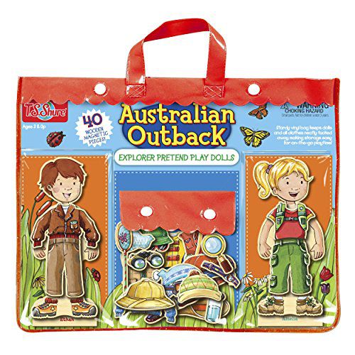 Kent hele identifikation T.S. Shure Australian Outback Explorers Wooden Magnetic Pretend Play Dolls  - Buy T.S. Shure Australian Outback Explorers Wooden Magnetic Pretend Play  Dolls Online at Low Price - Snapdeal
