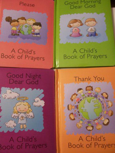 A Childs Book Of Prayers Educational Padded 4 Book Set - 