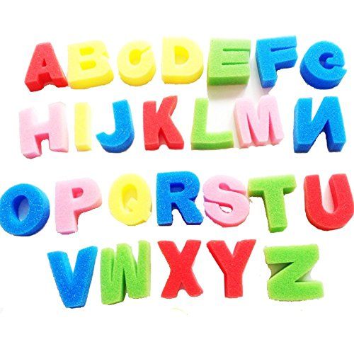 Caryko Artist Studio Abc Alphabet Sponges Painting Sponges Capital