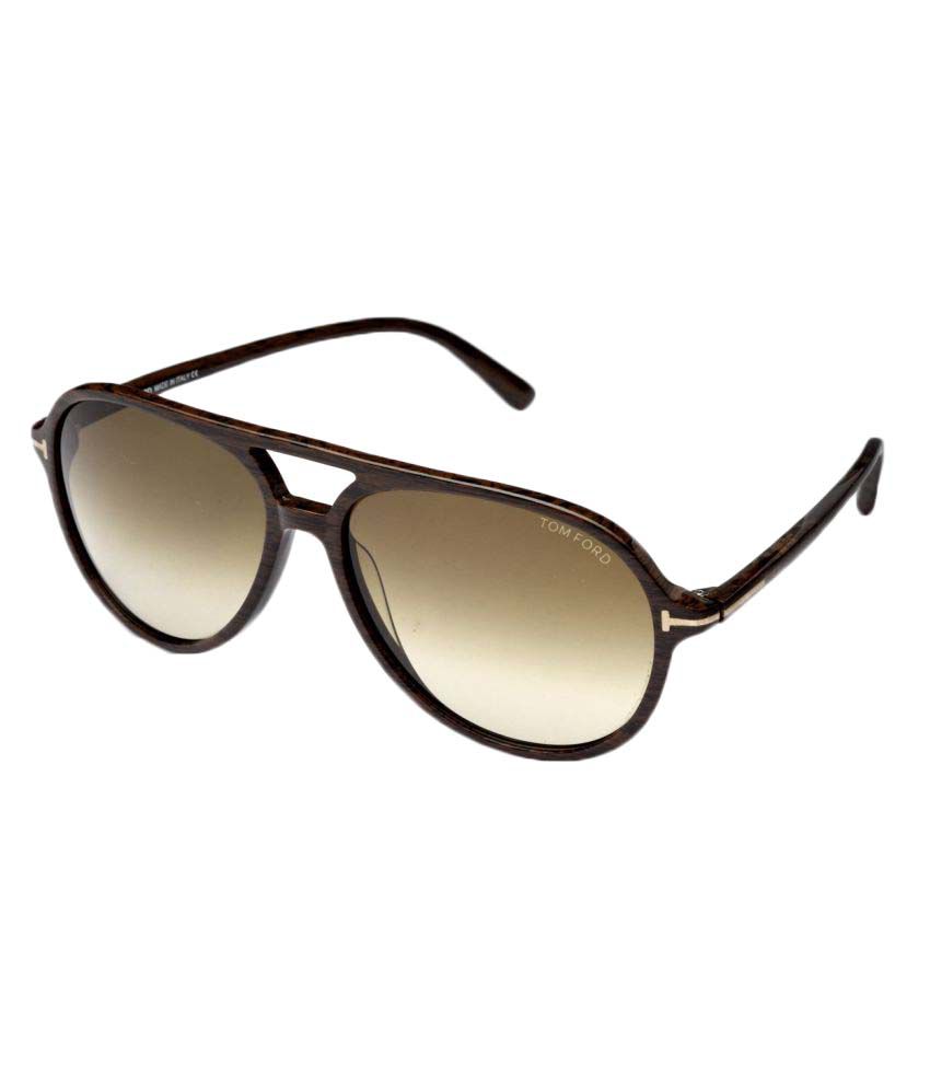 Tom Ford - Brown Pilot Sunglasses ( JARED 331 50K|60 ) - Buy Tom Ford -  Brown Pilot Sunglasses ( JARED 331 50K|60 ) Online at Low Price - Snapdeal