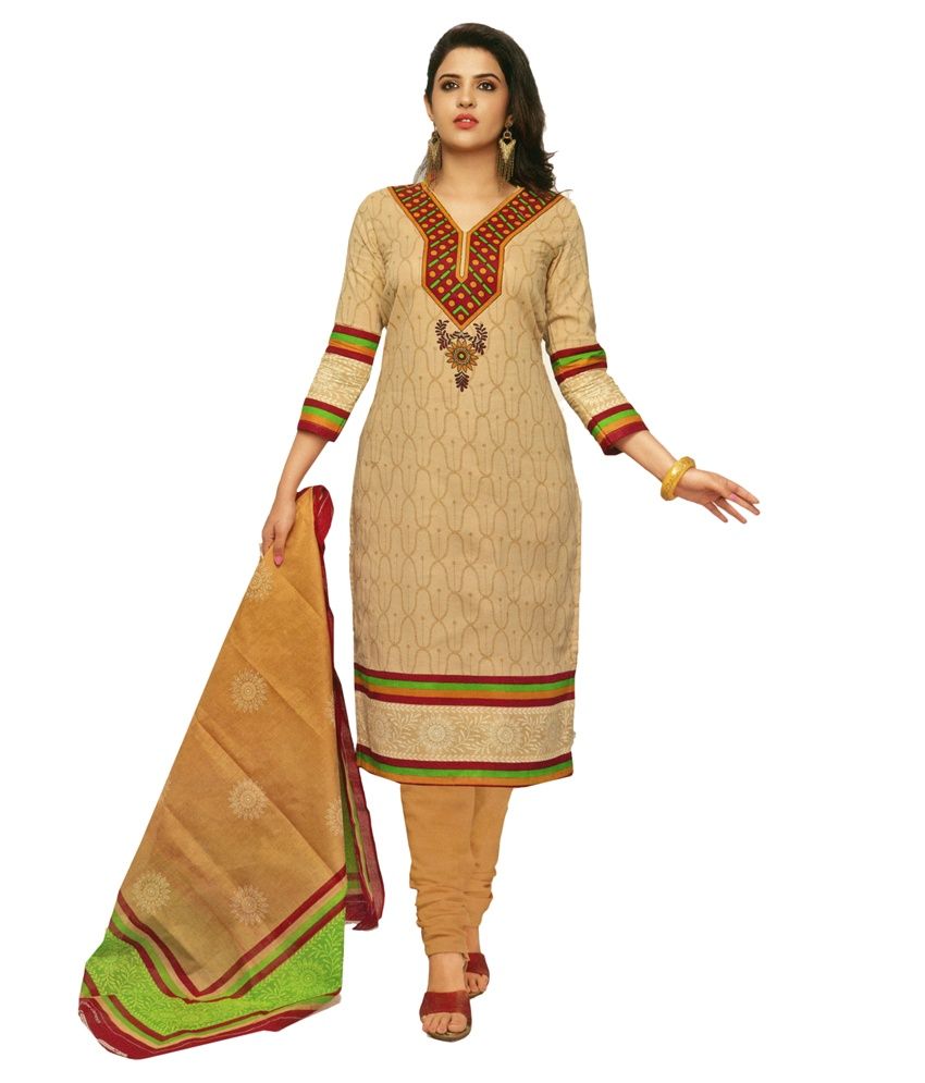 shree ganesh cotton churidar materials