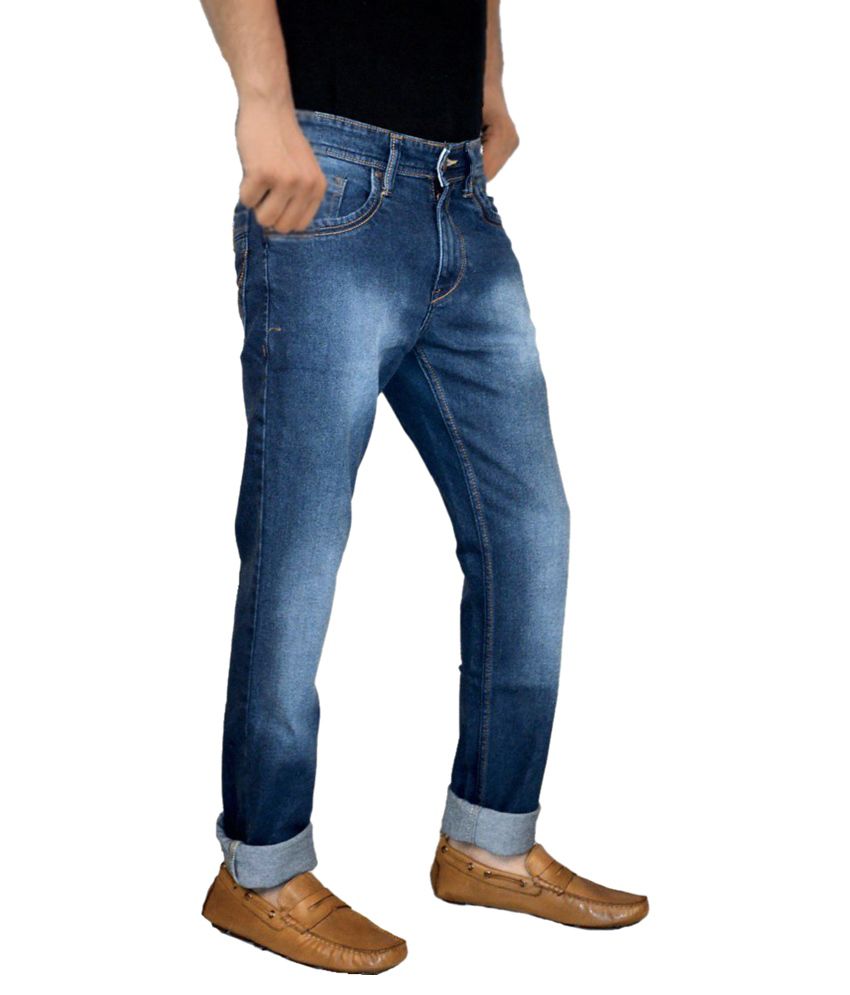 Wrangler Blue Regular Fit Jeans - Buy Wrangler Blue Regular Fit Jeans Online  at Best Prices in India on Snapdeal