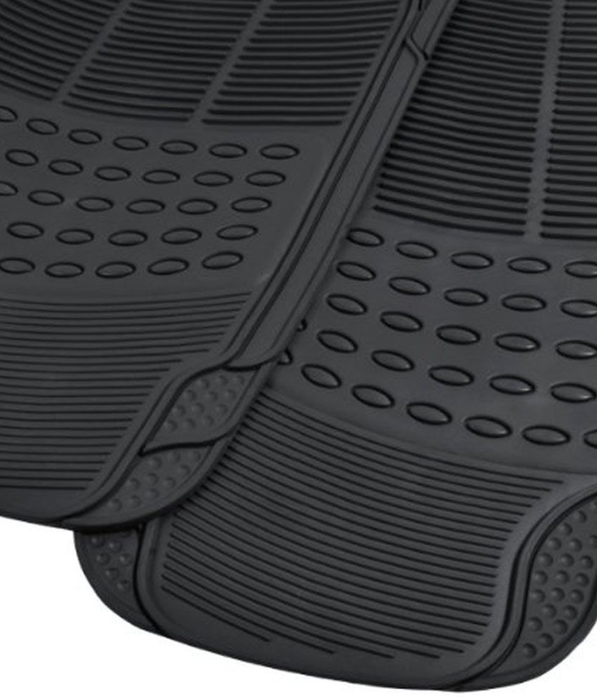 Kingsway Black Rubber Floor Mats For Toyota Prado Set Of 4 Buy