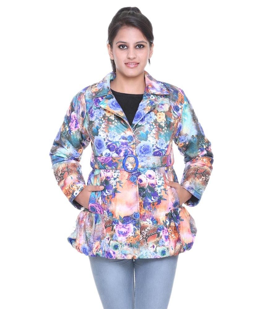 snapdeal jacket for girl Floral Girl Multi Stylish Buy Colored London Jacket at Best Online