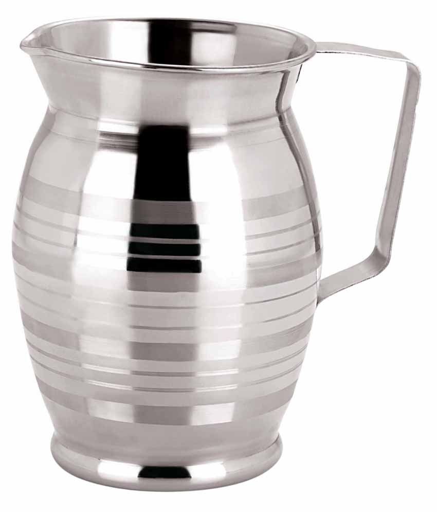 Avishkar Silver Stainless Steel Water Jug Buy Online at Best Price in