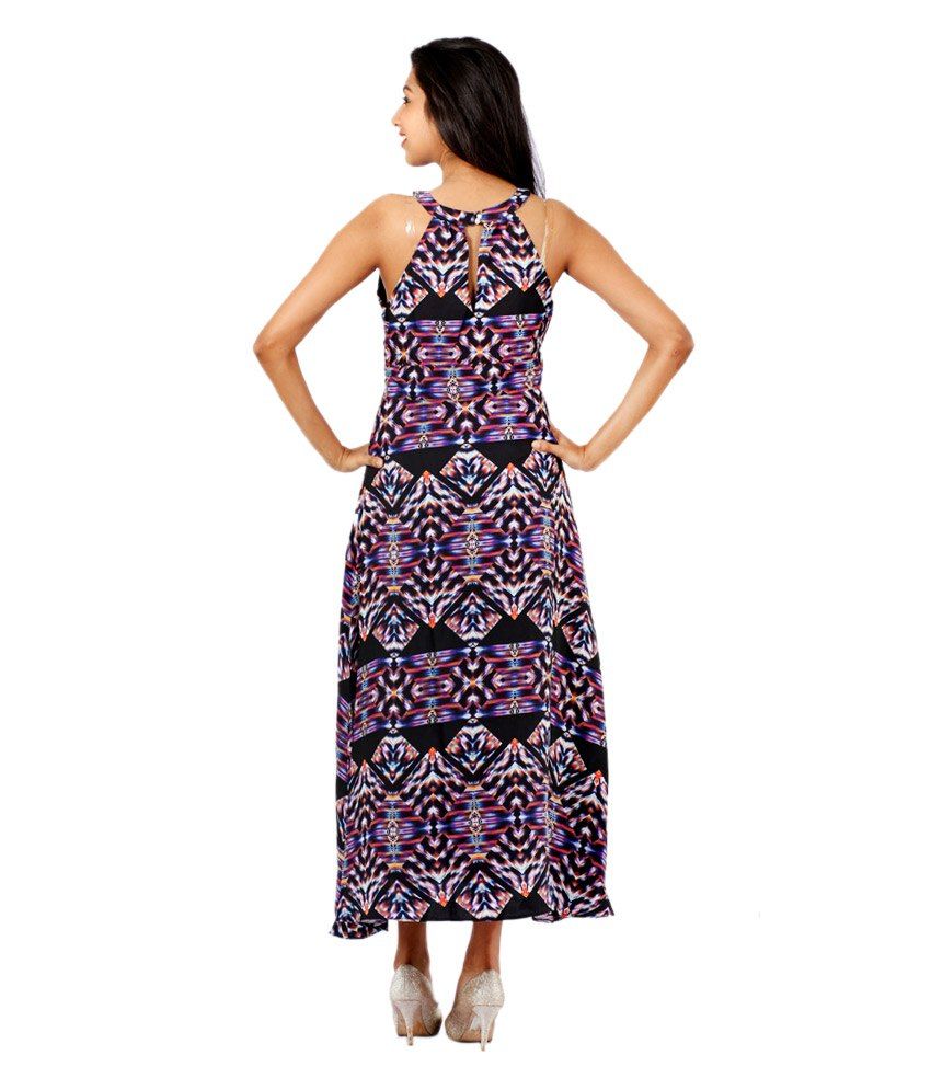 Old Khaki Multi Viscose Dresses - Buy 