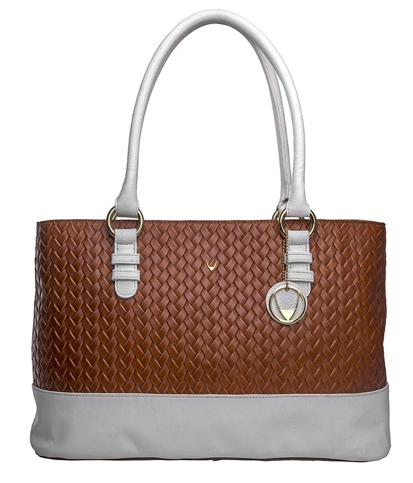 Hidesign Marty 01 Tan White Leather Shoulder Bag - Buy Hidesign Marty 01 Tan White Leather ...