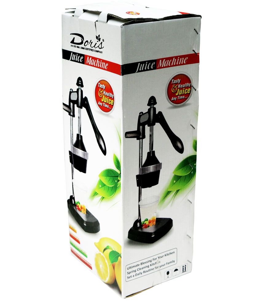 Doris Black Aluminium Juicer Machine Buy Online at Best Price in India